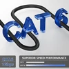 Lan kabelis Cat 6, 50 metrų, Ftp, juodas