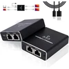 Šakotuvas Lan skirstytuvas 1 į 3, 1000 mbps didelės spartos tinklo jungiklis, lan kabelio skirstytuvas su usb c maitinimo laidu kompiuteriams, šakotuvams, jungikliams, maršrutizatoriams ir kt.