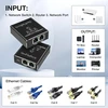 Šakotuvas Lan switch 3 portų, Govflmtech lan skirstytuvas 1 į 3 1000 mbps su usb c maitinimo kabeliu, gigabitinis lan skirstytuvas 1 į 3 kompiuteriui, switch'ui, maršrutizatoriui, apsaugos kamerai, skaitmeninei televizijai ir t.t.