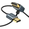 Lankstus Hdmi kabelis 2m, kampuotas 270 laipsnių, 4k/60hz