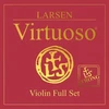 Stiprintuvas Larsen stygos smuikui Virtuoso, žema įtampa, didelis garsas, greita reakcija, lengvai grojama, komplektas E su rutuliuku, stiprios
