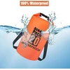 Latern Vandeniui atsparus maišas 20l Pvc, kuprinė, oranžinė