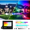 Lauko LED prožektorius RGB, 60 W, IP66, valdomas programėle