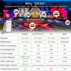 Lauko LED prožektorius RGB 80 W IP66 Bluetooth