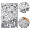 Lauko/vidaus kilimas, tinkantis terasoms ir balkonams 160x230 cm, pilkas/baltas
