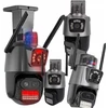 Lauko wifi pasukama smart ip kamera su aliarmu dviguba 1080p full hd 2x3mp