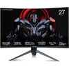 Lc-power 27" Fhd Curved žaidimų monitorius, 165hz, 1ms Mprt, Freesync