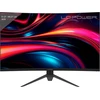 Lc-power lc-m32qc 32 colių qhd lenktas monitorius, 2560 x 1440, 180 hz, 1 ms mprt, amd freesync, 3500:1, 1500r, 16:9, va panelė, 122.1% srgb, 93.6% dci-p3, juodas