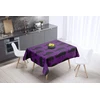 Le Jardin du Lin virtuvinė dekoratyvinė staltiesė violetinė juoda 140 x 140 cm - sukurta ir pagaminta Turkijoje