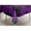 Le Jardin du Lin virtuvinis dekoratyvinis staltiesė, violetinė, juoda, 140 x 140 cm - sukurta ir pagaminta Turkijoje