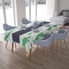 Le Jardin du Lin virtuvinis dekoratyvinis staltiesė Petrol Žalias Baltas 140 x 200 cm - sukurta ir pagaminta Turkijoje