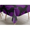 Le Jardin du Lin virtuvinis dekoratyvinis staltiesė, violetinė, juoda, 140 x 140 cm - sukurta ir pagaminta Turkijoje