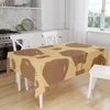 Le Jardin du Lin virtuvinis dekoratyvinis staltiesė rudos spalvos 140 x 160 cm - sukurta ir pagaminta Turkijoje