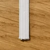 Lebigmag elastinė juosta, 5 mm, 182 m, balta, atspari virinimui