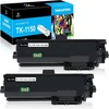 Leciroba Tk-1150 toneris, skirtas Kyocera Tk1150, skirtas Kyocera Ecosys M2135dn M2635dn M2635dnw M2735dw Kyocera Ecosys P2200 P2235d P2235dn P2235dw P2235 Series spausdintuvams (2-juodas)