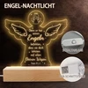 Led angelo naktinė lemputė, krikštynų dovanos mergaitėms su angelo sargo raktų pakabuku, šilta balta naktinė lemputė su biblijos eilute, komunijos dovana vaikams, naktinė lempa vaikų kambariui, kūdikių kambariui