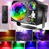 Led Diskotekos Šviesos Efektas Rgb Kula su Nuotolinio Valdymo Pulteliu