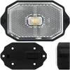 Led gabaritinis žibintas baltas priekinis su atšvaitu Ft-069b priekaboms
