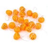 Led girlianda moliūgai Helovinui 3 metrai 20 diodų ant baterijų oranžinė