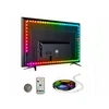 Led juostos rinkinys 4m Rgb Usb 32" - 60" televizoriaus apšvietimas Led lemputės nuotolinio valdymo pultas