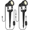Led Lauko prožektorių rinkinys 2 vnt., 12v, 3000k, Ip65