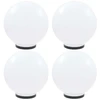 LED lempos, rutulio formos, 4vnt., sferinės, 40cm, PMMA