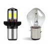 Led lemputė motoroleriui motociklui Ba20d S2 Led 12w