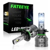 Led lemputės H7 Fateeye, galingos 120w 20500lm Canbus