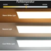 Led lubų šviestuvas 120x30cm, 40w, 2700k-6500k, su pulteliu