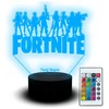 Led naktinė lemputė 3d statulėlė graviruotas žaidėjo prietaisas Fortnite figūrėlės žaidimas