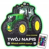 Led naktinė lemputė Traktorius John Deere dovana vaikui ant sienos