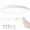 Led panelis plafonas ant lubų 3 spalvos baltas apvalus šviestuvas lubinis šviestuvas 24w