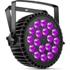 Led Par Uv + Rgb Prožektorius, Dmx512, 8ch, 200w, Diskotekos, Vakarėliams