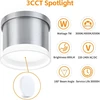 Led paviršinis prožektorius 90x86mm, 7w, 3cct, aliuminio korpusas