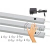 Led po spintelėmis skirtas apšvietimas virtuvei, stalviršiui 3x 20cm, Bekontaktis