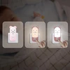 Led Vaikiška Naktinė Lemputė su Jungikliu, 2-pin Eu Kištukas