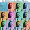 Led žiedinė lempa su trikoju mobiliajam telefonui 10 colių - 40 rgb režimų pritemdoma asmenukių lempos žiedinė lempa žiedinė lempa - mobiliojo telefono trikojo laikiklis su lempa išmaniojo telefono kamerai youtube vlog