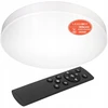 Ledhoff Led lubinis šviestuvas su nuotoliniu valdymu, pritemdomas, 30 cm, mažas, baltas, apvalus
