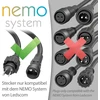 Ledscom.de ilginimo laidas, skirtas nemo ip44 prijungimo sistemai, 3 m, juodas