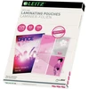 Leitz laminavimo vokeliai A4, 125 mikronų, 100 vnt. pakuotė, 33808 ir laminavimo vokeliai A5, 125 mikronų, aukščiausios kokybės laminavimo vokeliai, 100 vnt. pakuotė, blizgūs, skaidrūs, supaprastintas įdėjimas naudojant Udt