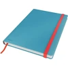 Leitz Squared užrašų knygelė kietu viršeliu, didelis B5 formatas (planšetiniam kompiuteriui, Ipad), 80 lapų, 160 puslapių, 100 g/m² popierius, sertifikuota pagal fsc, švelnus paviršius, idealiai tinka biurui, studijoms, dienoraščiui, mėlyna, jauki, 448200