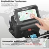 Lemego vandeniui atsparus dviračio krepšys ant vairo su adapteriu elektriniams ir įprastiems dviračiams 4.5 l talpos, priekinis krepšys ant vairo su reguliuojamu jutikliniu ekranu ir nuimamu telefono laikikliu