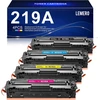 Lemero 219a 219x toneris, suderinamas su Hp Color Laserjet Pro Mfp 3302fdwg 3302sdwg 3302fdw 3302sdw 3302fdn 3302fdng 3202dn 3202dw, skirtas Hp 219 219a W2190a juodas žydras purpurinis geltonas (4 pakuotės)