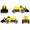 Lena 02145 Giga Trucks Pro X važiuojamasis krautuvas, tvirtas krautuvas su didele sėdyne, tvirtos plieninės ašys