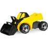 Lena 02145 Giga Trucks Pro X važiuojamasis krautuvas, tvirtas krautuvas su didele sėdyne, tvirtos plieninės ašys