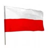Lenkijos vėliava Gegužės 1-osios, Gegužės 3-osios Nepriklausomybės dienos 112/72 cm 125gr/m2 Tvirta