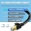 Lenovo Cat 8 Ethernet kabelis 30m, plokščias, ekranuotas, 40 Gbps