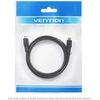 Lention Vention Aan 8k Hdmi kabelis 1 m juodas