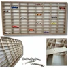 Lentyna automobiliams, modeliukams, Hot Wheels, organizeris 80 vietų fanera