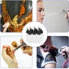 Leopacat buteliukas-lašintuvas, airbrush buteliukai, tušti plastikiniai buteliukai, atsarginiai stiklainiai, spaudžiami buteliukai su dangteliu, sifoninis padavimas, airbrush, skaidrus, skirtas maitinimui, dvigubo poveikio